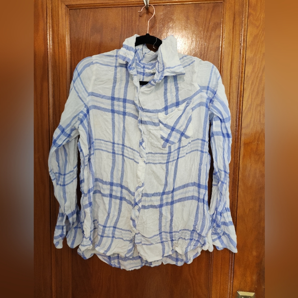 Women's 1X button down top